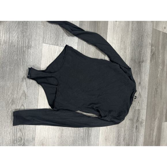 SKIMS Women's Bodysuit Snap Closure Black Size Large - Picture 4 of 4